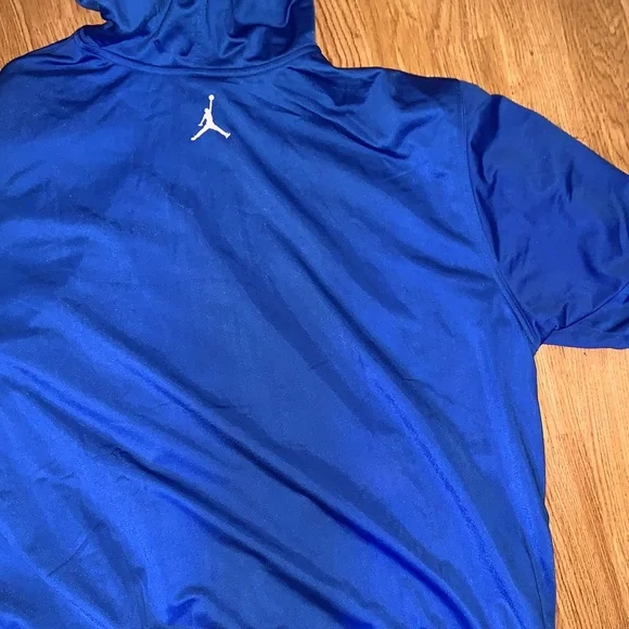 Vintage Jordan Royal Blue Zip-Up Hoodie - Picture 4 of 5